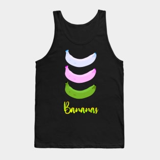 Color Bananas Design Tank Top